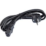 Boblov 1.5 Metre C13 Power Kablosu IEC-C13 Güç Kablosu 3 x 0.75MM 1.5m Kasa Monitör Enerji Kablosu