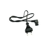 Boblov 80CM L Uçlu Teyp Fişi C7 Power Güç Kablosu 0.8m 2x0.75 Enerji Kablosu 2 Pinli Power Cord