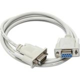 Boblov 9 Pin Seri RS232 Com Port Dişi Erkek RS232 Kablo 1.5 Metre