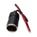 Boblov Araç Çakmaklık Uzatıcı Dişi Kablo Boş Çakmak Soketi 12V - 24V