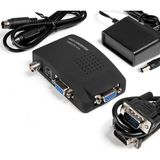 Boblov Bnc - VGA Video Dönüştürücü Bileşik S-Video Girişi - Pc VGA Çıkışı Adaptörü Bnc Input To VGA Output