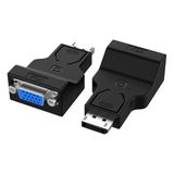 Boblov Display VGA Çevirici Aparat Display To VGA Display In VGA Out Converter - Siyah