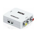 Boblov HDMI To Rca Dönüştürücü HDMI Tos Lale HDMI2AV Dijital HDMI Rca - Av 720P / 1080