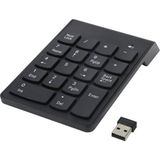 Boblov Kablosuz Numeric Molix Numerik Keypad 18 Tuşlu Sayısal Klavye Numpad