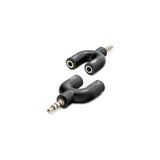 Boblov Kulaklık Mikrofon Ayırıcı 3.5mm Stereo Kulaklık Mikrofon Birleştirici Aparat