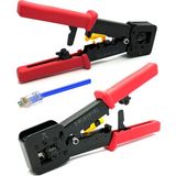 Boblov Yeni Nesil RJ45 Pense Ez Sıkma Pensesi RJ11 RJ12 RJ45 Ethernet Konektörü Sıkma Kesme Soyma Crimp Tool