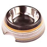 Bobo BO-3139G A5 150 ml Kahve Köpek Mama Ve Su Kabı