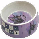 Bobo BO-3153 700 ml Mor Köpek Mama Ve Su Kabı