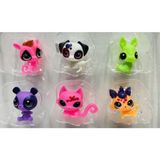 Bobo Toys Minişler 6 Lı Oyuncak Miniş Ailesi Miniş, Kedi Y058 - Renkli