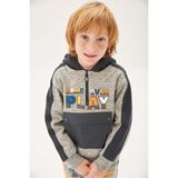 Boboli Erkek Çocuk Sweatshirt Desenli - Renkli - 2 Yaş