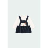 Boboli Kız Bebek Elbise - 6 Ay - Renkli