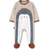 Boboli Penguen Desenli Patikli Tulum 3 Ay-12 Ay Ekru - 6 Ay