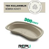 Böbrek Küveti 300' Lü Su Geçirmez Tek Kullanımlık Viyol - Standart