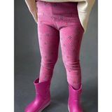 Bobsi Co Kız Çocuk Kadife Fitilli Tayt - 7 - 8 Yaş - 28-Pembe