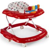 Boby 6 Tekerlek Müzikli Bebek Yürüteç - Kırmızı