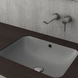 Bocchi 1006-006-0125 Scala Mat Gri 55 cm Tezgah Altı Lavabo