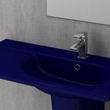 Bocchi 1020-010-0126 Tao Arch 86 cm Safir Mavi Etajerli Lavabo