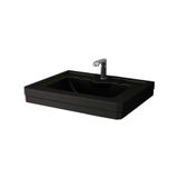Bocchi 1040-004-0126 Verona 71 cm Tek Delikli Mat Siyah Lavabo