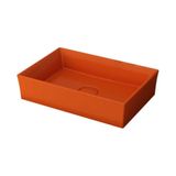 Bocchi 1172-012-0125 Vessel Çanak 56 cm Parlak Turuncu Lavabo