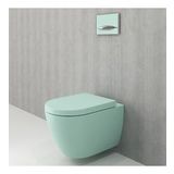 Bocchi 1295-033-0128 Mat Mint Yeşil Venezia Rimless Asma Klozet