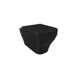 Bocchi 1304-004-0128 Mat Siyah Firenze Rimless Asma Klozet