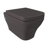 Bocchi 1304-020-0128 Mat Antrasit Firenze Rimless Asma Klozet