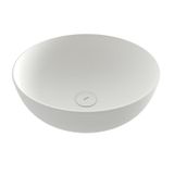 Bocchi 1494-002-0125 Slim Line Yuvarlak 38 cm Mat Beyaz Lavabo