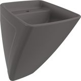 Bocchı Bocchi Firenze Asma Monoblok Lavabo - Mat Antrasit - 1082-020-0126 - Beyaz