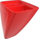 Bocchı Bocchi Firenze Asma Monoblok Lavabo - Parlak Kirmizi - 1082-019-0126 - Beyaz