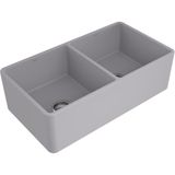 Bocchı Bocchi Lavello Seramik Mutfak Eviyesi - 1139-006-0120-03 - Mat Gri