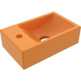 Bocchı Bocchi Milano Dar Sol Lavabo 37 cm - P.mandalina Sarisi - 1418-021-0126 - Beyaz