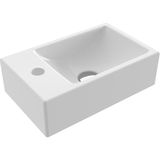 Bocchı Bocchi Milano Dar Sol Lavabo 37 cm - Parlak Beyaz - 1418-001-0126