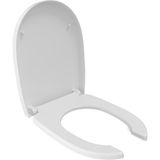Bocchı Bocchi Önü Açik Klozet Kapaği Parlak Beyaz - A0324-001