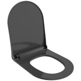 Bocchı Bocchi Pure Slim Klozet Kapaği Parlak Siyah - A0333-005 - Beyaz