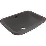 Bocchı Bocchi Scala Tezgah Alti Lavabo 55 cm -Mat Antrasit - 1006-020-0125 - Beyaz