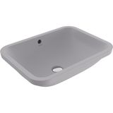 Bocchı Bocchi Scala Tezgah Alti Lavabo 55 cm -Mat Gri - 1006-006-0125 - Beyaz