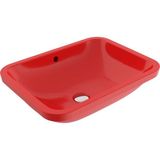 Bocchı Bocchi Scala Tezgah Alti Lavabo 55 cm -Parlak Kirmizi - 1006-019-0125 - Beyaz