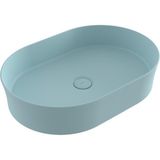 Bocchı Bocchi Sottile Slim Line Tezgah Üstü Lavabo 55 cm Mat Buz Mavisi- 1521-029-0125