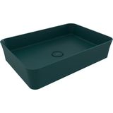 Bocchı Bocchi Sottile Slim Line Tezgah Üstü Lavabo 55 cm Mat Petrol Mavisi - 1476-071-0125