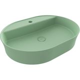 Bocchı Bocchi Sottile Slim Line Tezgah Üstü Lavabo 60 cm Mint Yeşil - 1600-033-0126