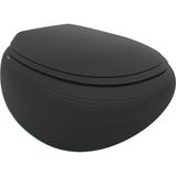 Bocchı Bocchi Strata Kisa Asma Rimless Klozet - Mat Siyah - 1412-004-0128 - Beyaz