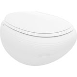 Bocchı Bocchi Strata Kisa Asma Rimless Klozet - Taharet Borusuz - Parlak Beyaz - 1412-001-0129