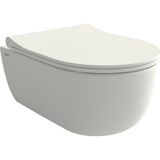 Bocchı Bocchi V-Tondo Rimless Asma Klozet - Mat Beyaz - 1417-002-0128