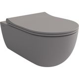 Bocchı Bocchi V-Tondo Rimless Asma Klozet - Mat Gri - 1416-006-0128 - Beyaz