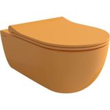 Bocchı Bocchi V-Tondo Rimless Asma Klozet - P.mandalina Sarisi - 1416-021-0128 - Beyaz