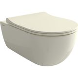 Bocchı Bocchi V-Tondo Rimless Asma Klozet - Parlak Bisküvi - 1416-014-0128 - Beyaz