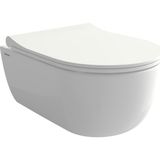 Bocchı Bocchi V-Tondo Rimless Asma Klozet - Taharet Borusuz - Parlak Beyaz - 1417-001-0129