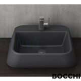 BOCCHI Elba 1074-020-0126 42 cm Antrasit Batarya Banklı Çanak Lavabo