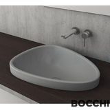 Bocchi Etna 1112-006-0125 58 cm Gri Tezgah Üstü Lavabo
