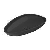Bocchi Etna Çanak Lavabo 58 cm Parlak Siyah - Renkli - Standart